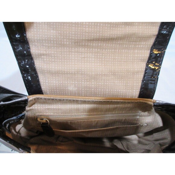 Brighton Purse Micro Crossbody Zebra Print Diva Handbag 8"x6"x2" - Picture 6 of 7